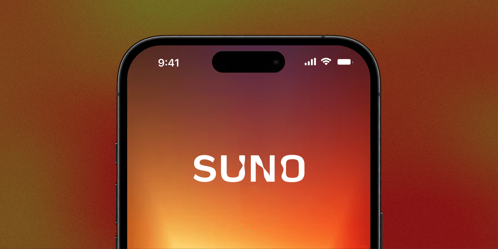 Le logo de Suno, générateur de musique par intelligence artificielle