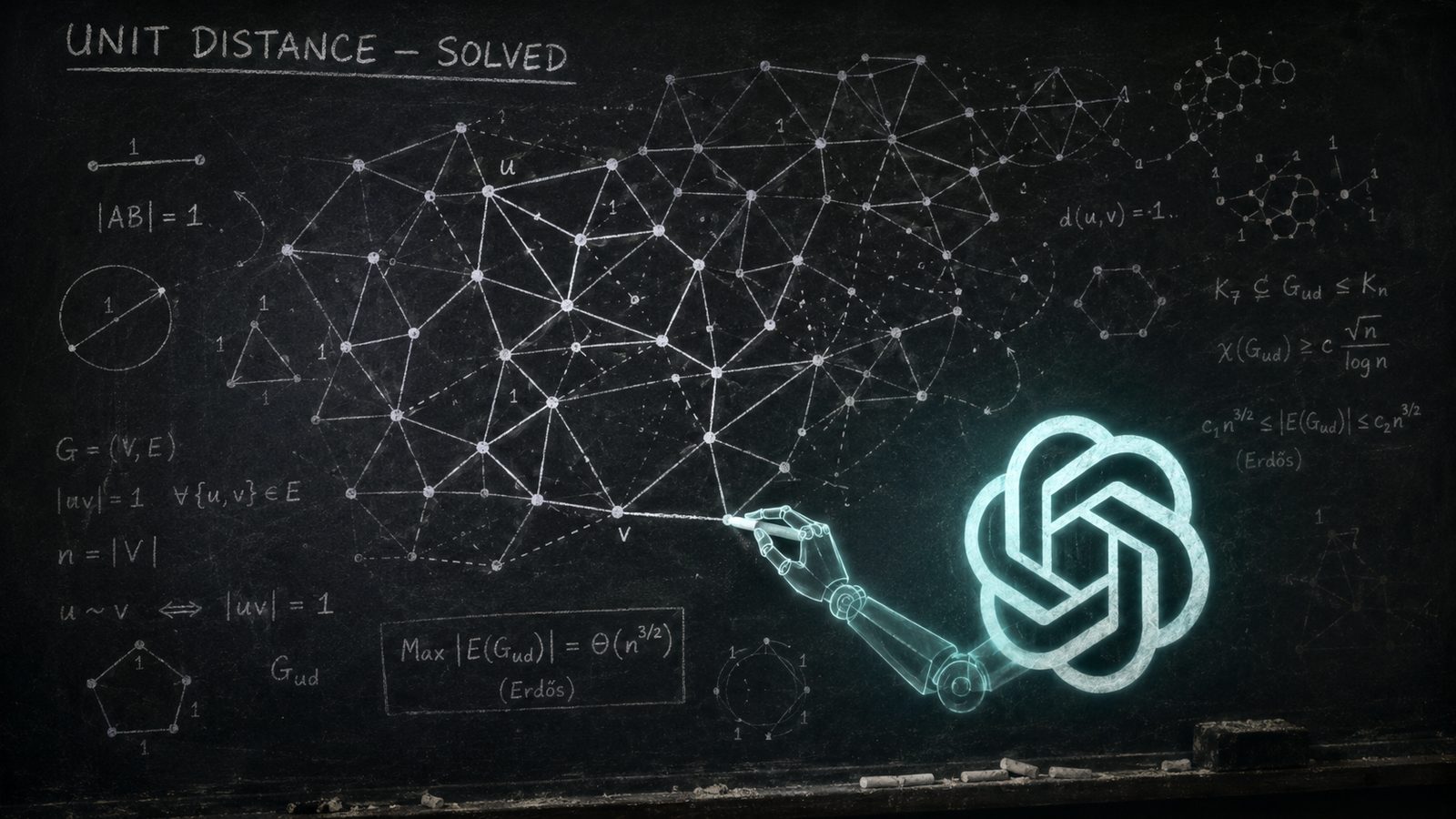 Illustration du modele d'OpenAI ayant resolu la conjecture d'Erdos