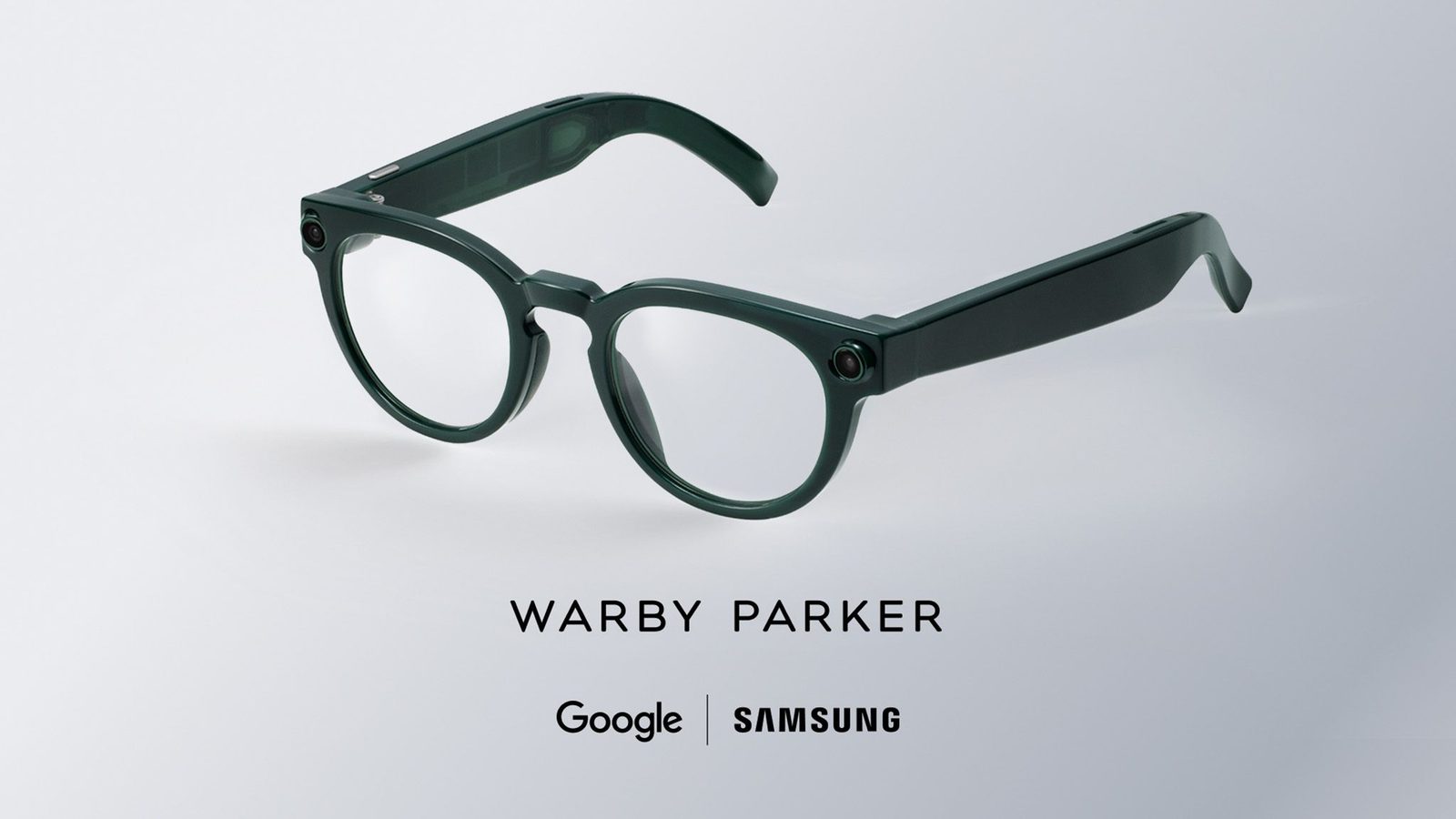 Des lunettes connectées Samsung Galaxy Glasses animées par l'assistant Gemini.