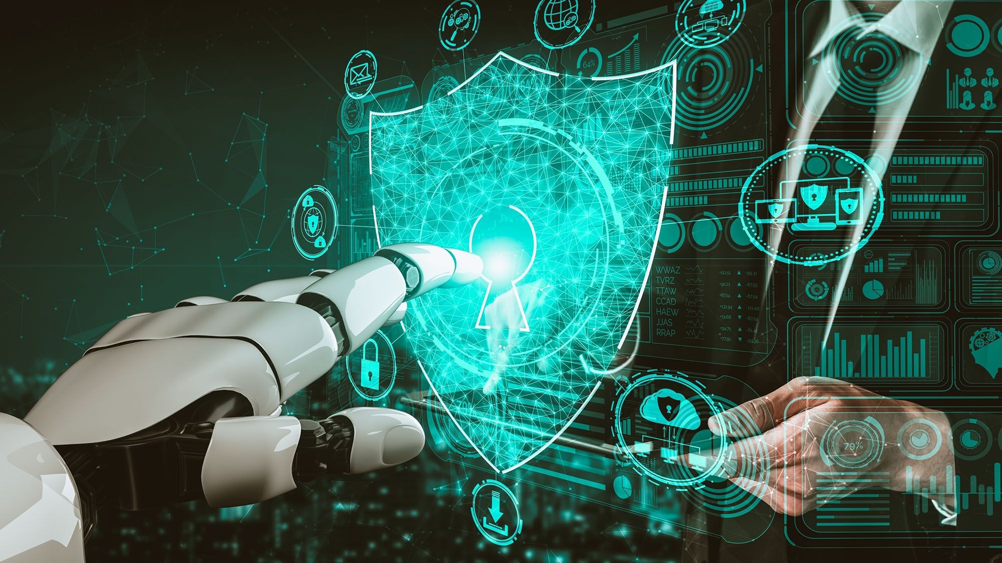 Illustration autour de la sécurité de l'intelligence artificielle