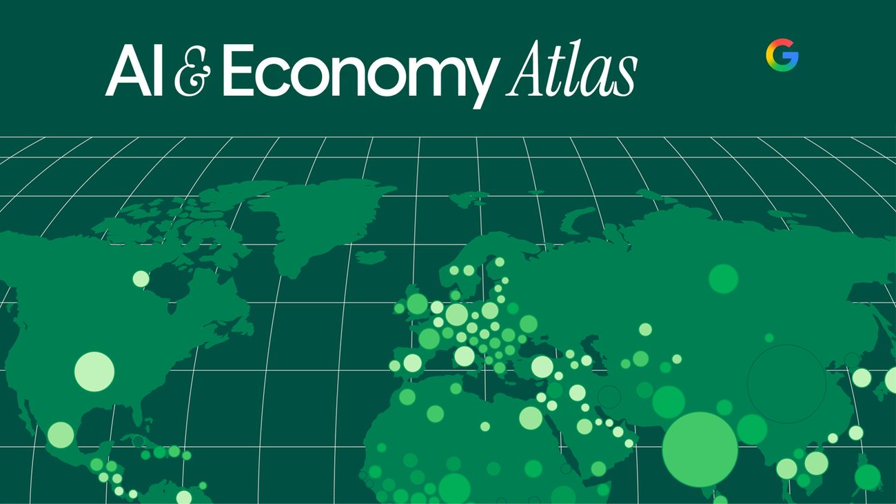Illustration du rapport AI & Economy ATLAS de Google