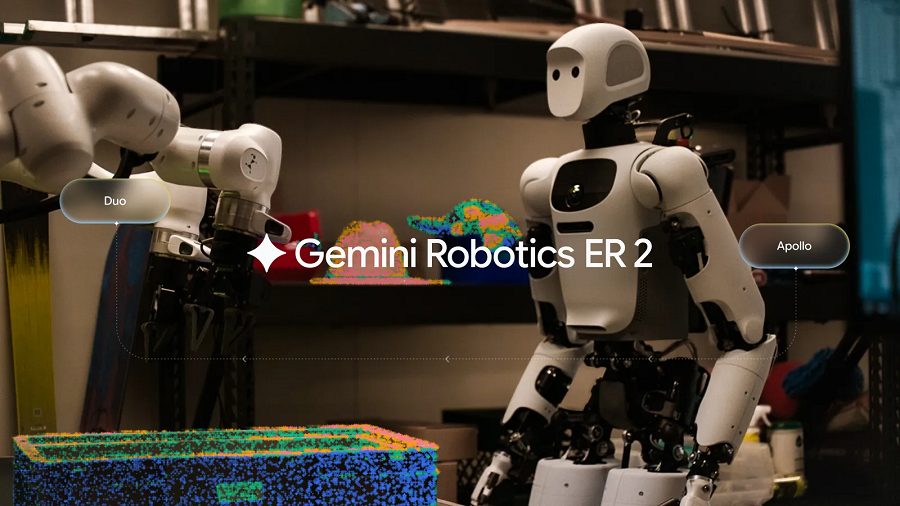 Un robot humanoïde piloté par Gemini Robotics 2 de Google DeepMind