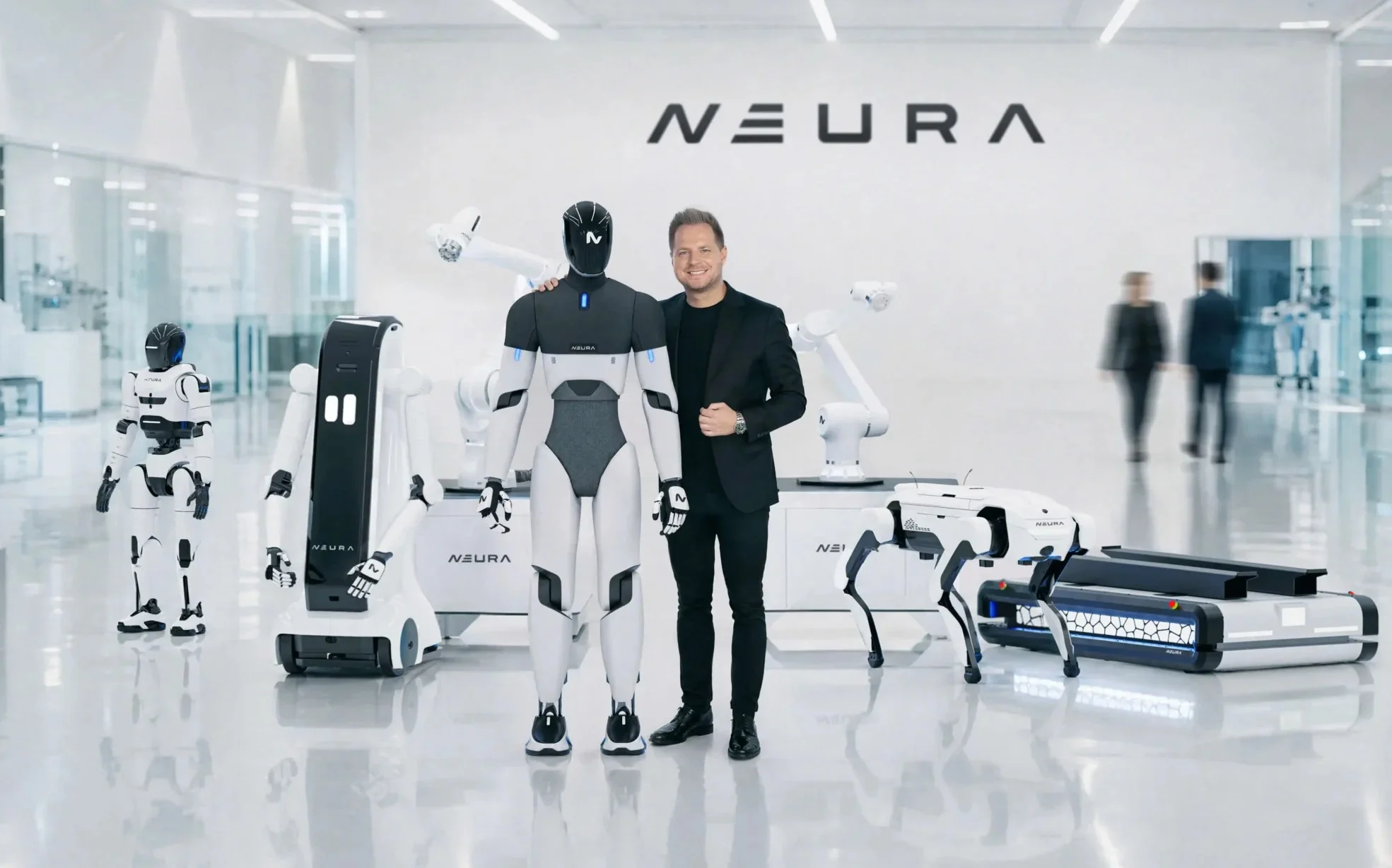 La gamme de robots et d'humanoïdes développés par Neura Robotics