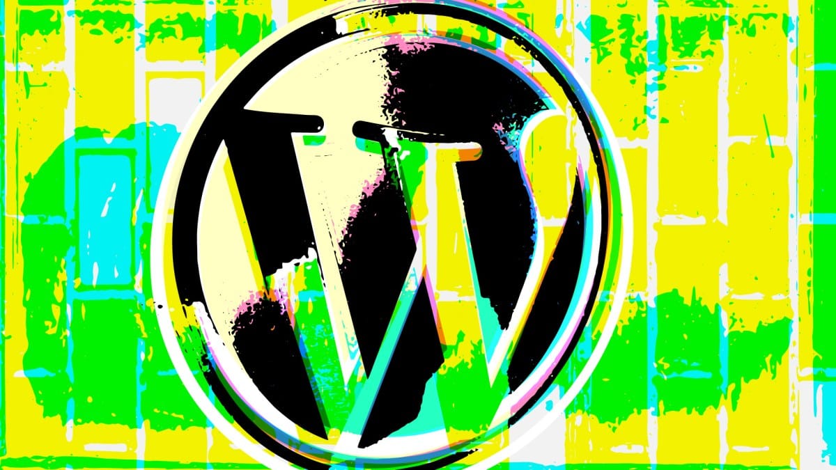 Le logo de WordPress, dont la branche WordPress VIP a mené l'étude sur la perception de l'IA.