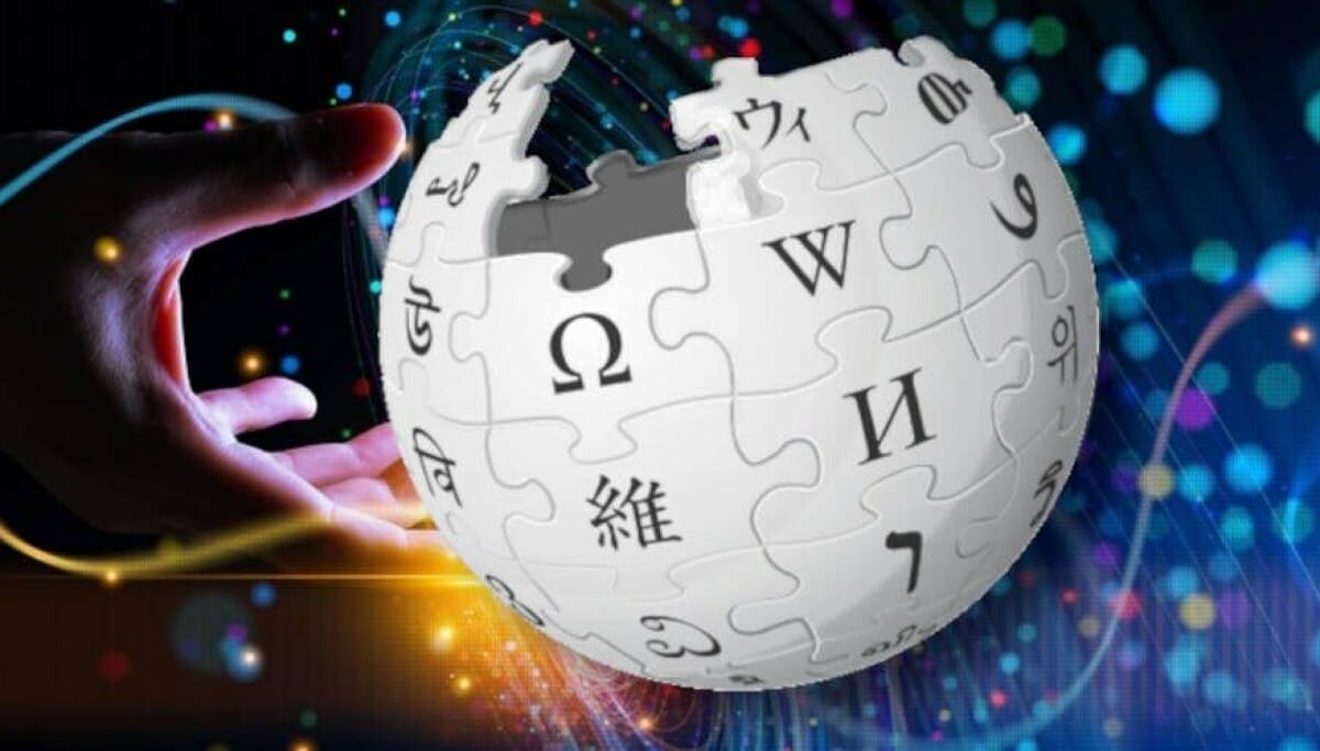 Rayons de bibliothèque, symbole de la connaissance collaborative de Wikipedia